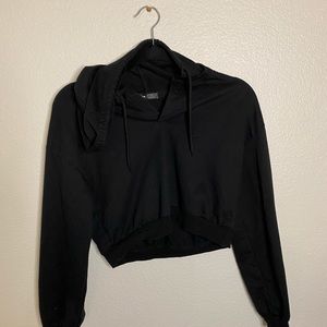 Cropped hoodie
